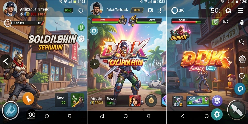 Screenshot dari tampilan utama aplikasi DKK yang intuitif dan mudah digunakan.