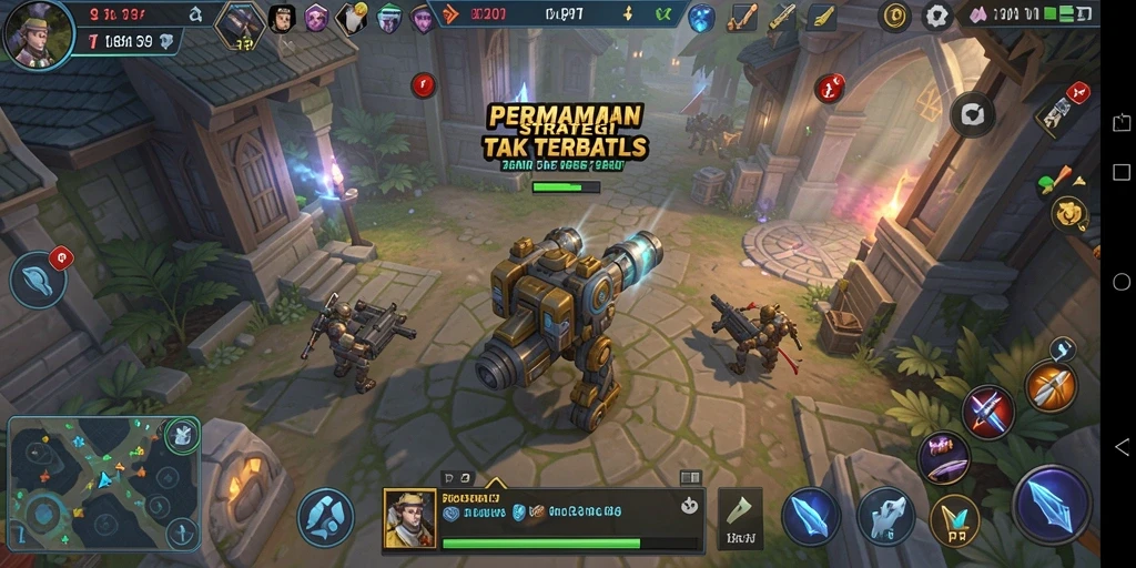 Tampilan menarik dan gameplay seru di PP7.