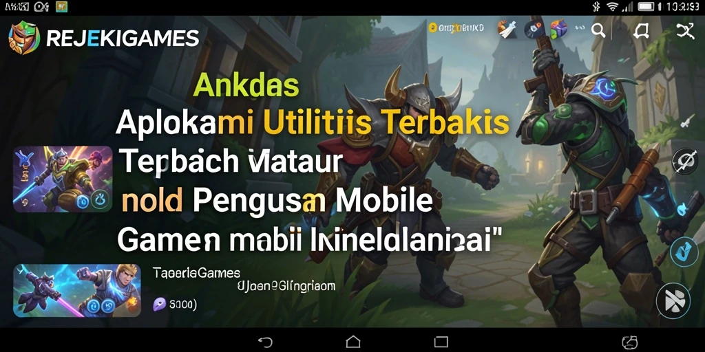 Screenshot utama dari aplikasi REJEKIGAMES menampilkan antarmuka pengguna yang ramah.