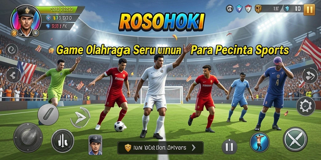 Tampilan gameplay olahraga yang mendebarkan dari ROSOHOKI.