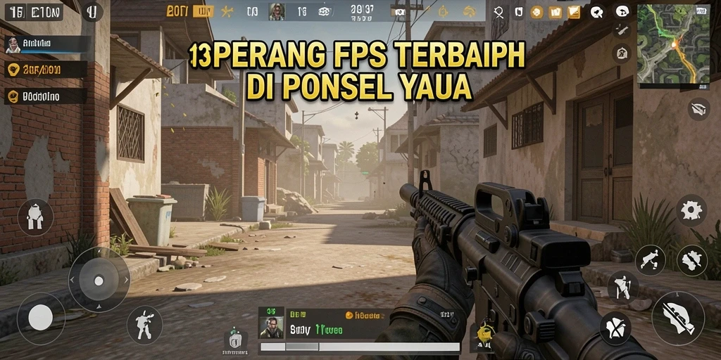 Screenshot gameplay S13 menampilkan aksi tembak-menembak yang menegangkan.